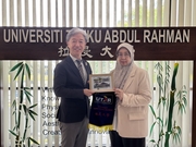 UTAR副学長への表敬訪問