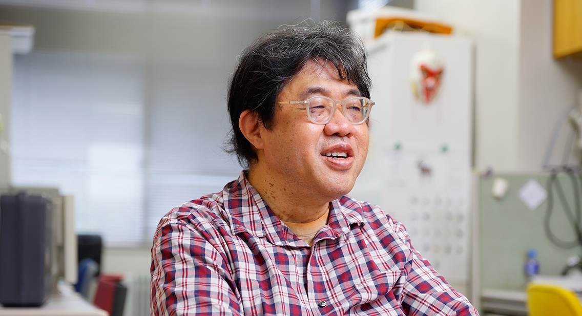 画像:木俣行雄准教授